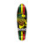 Yocaher Micro Cruiser Deck - Rasta Yocaher Micro Cruiser Deck - Rasta