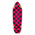 Yocaher Mini Cruiser Deck - Checker Pink