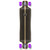 Yocaher Lowrider Longboard Complete - Geometric Series - Purple