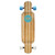Yocaher Free Style Longboard Complete - Geometrix Yocaher Free Style Longboard Complete - Geometrix