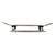 Yocaher Japanese Lone Wolf Complete Skateboard, Sumi-e Ink Art Graphic, Pro Standard 7.75"