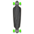 Yocaher Drop Through Blank Longboard Complete - Stained Black Yocaher Drop Through Blank Longboard Complete - Stained Black