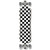 Yocaher Lowrider Longboard Complete - Checker White Yocaher Lowrider Longboard Complete - Checker White