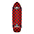 Yocaher Old School Longboard Complete - Checker Red Yocaher Old School Longboard Complete - Checker Red