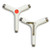 Y-Shaped Skate Tool - White Y-Shaped Skate Tool - White