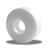 White BLANK Skateboard WHEELS 54mm (Set of 4)