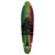 Yocaher Kicktail Longboard Deck - In the Pines : Rasta Yocaher Kicktail Longboard Deck - In the Pines : Rasta