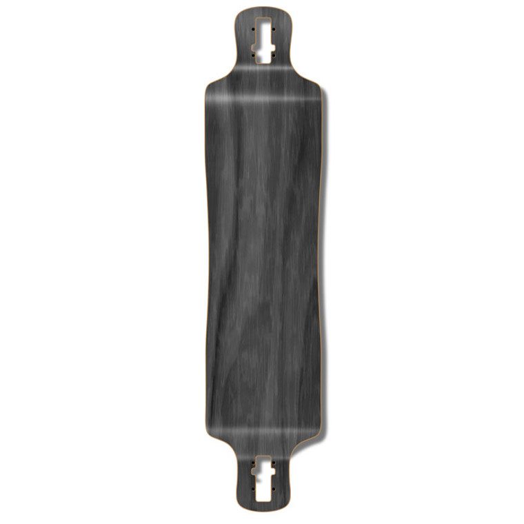 Lowrider Blank Longboard Deck - Stained Black