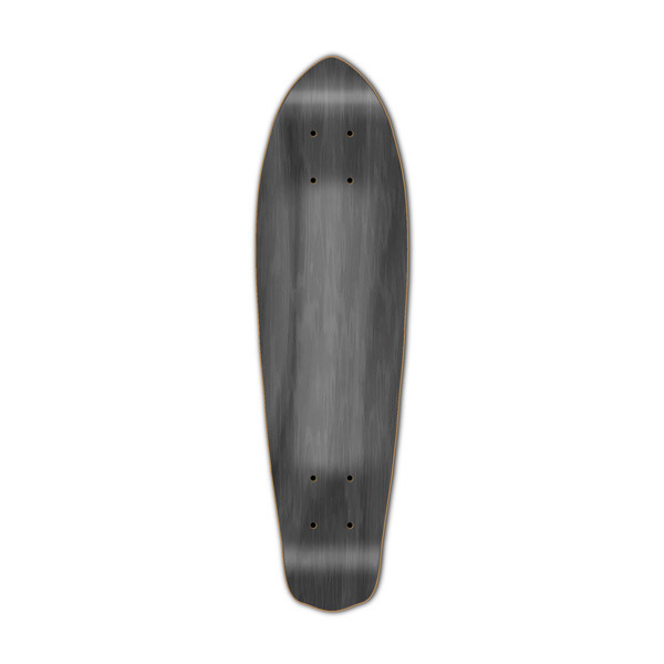 Micro Cruiser Blank Deck - Stained Black