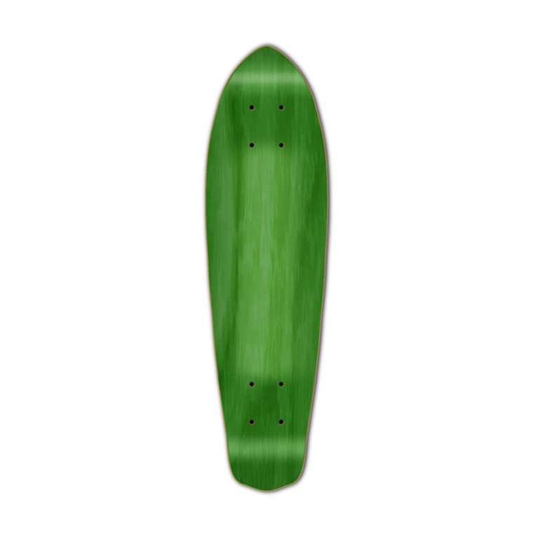 Micro Cruiser Blank  Deck - Stained Green