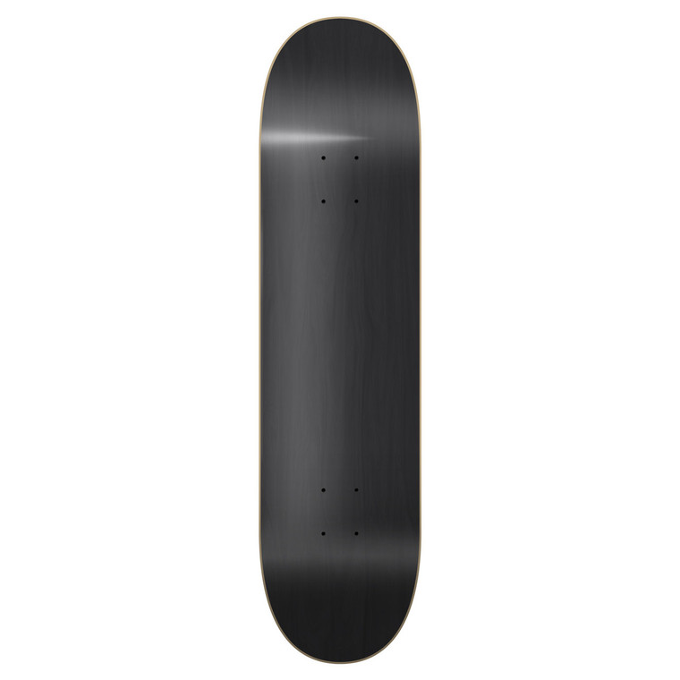 YOCAHER Pro Blank Skateboard Deck - Stained Black