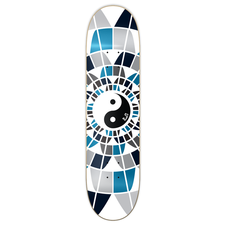 Yocaher Graphic Skateboard Deck - Ying Yang