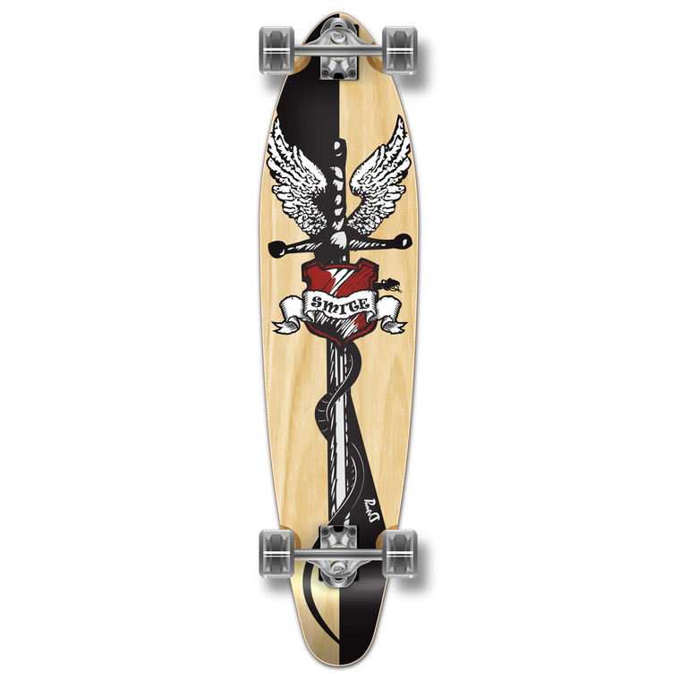 Kicktail Smite Longboard Complete