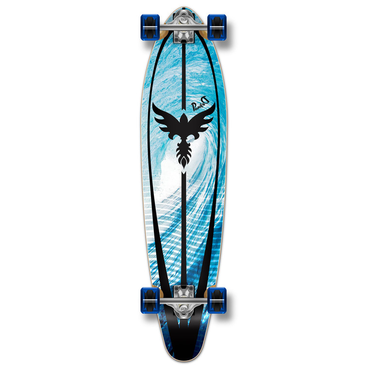 Kicktail Tsunami Longboard Complete