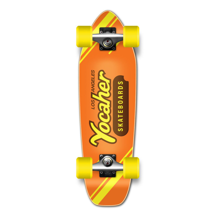 Yocaher Complete Mini Cruiser Skateboard Longboard  - CANDY Series - PB & C