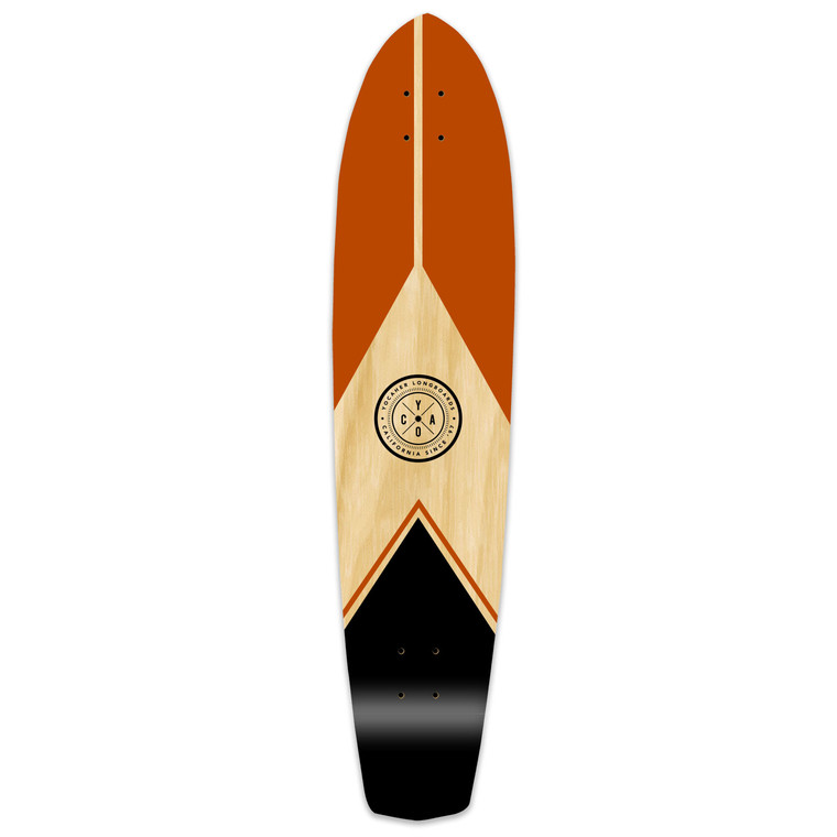 Slimkick Longboard Deck - Mountain