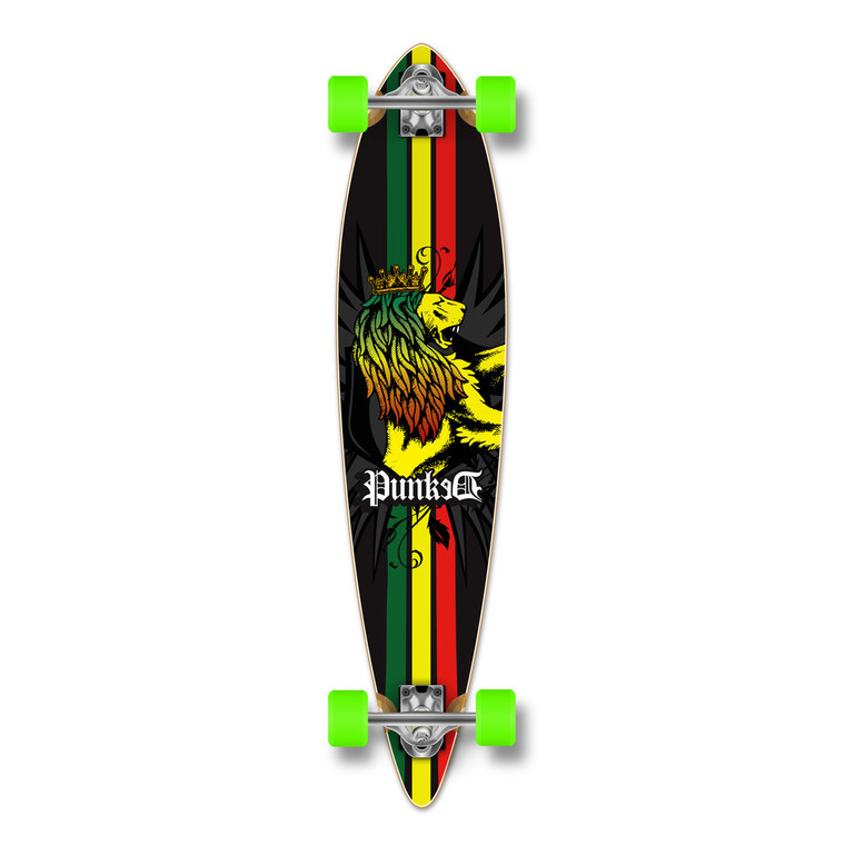 Pintail Rasta Longboard Complete