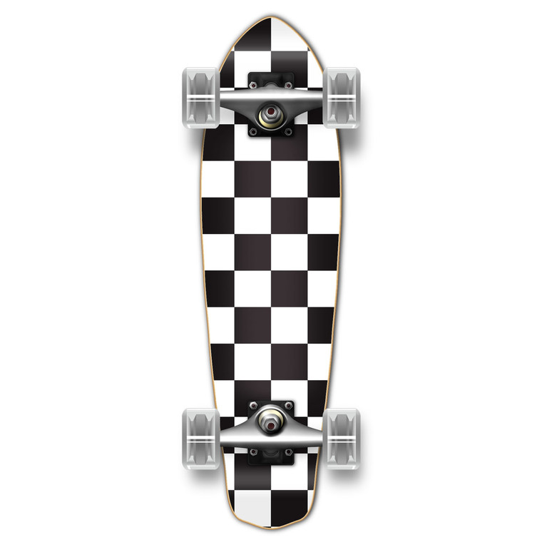 Micro Cruiser Complete - Checker White