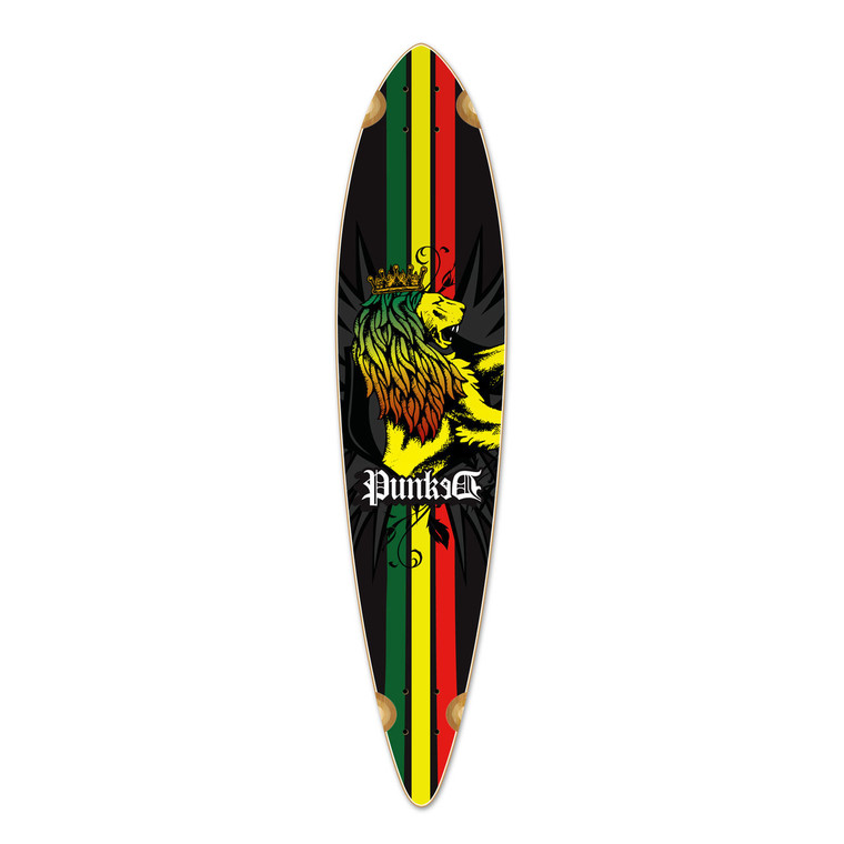 Pintail Rasta Longboard Deck