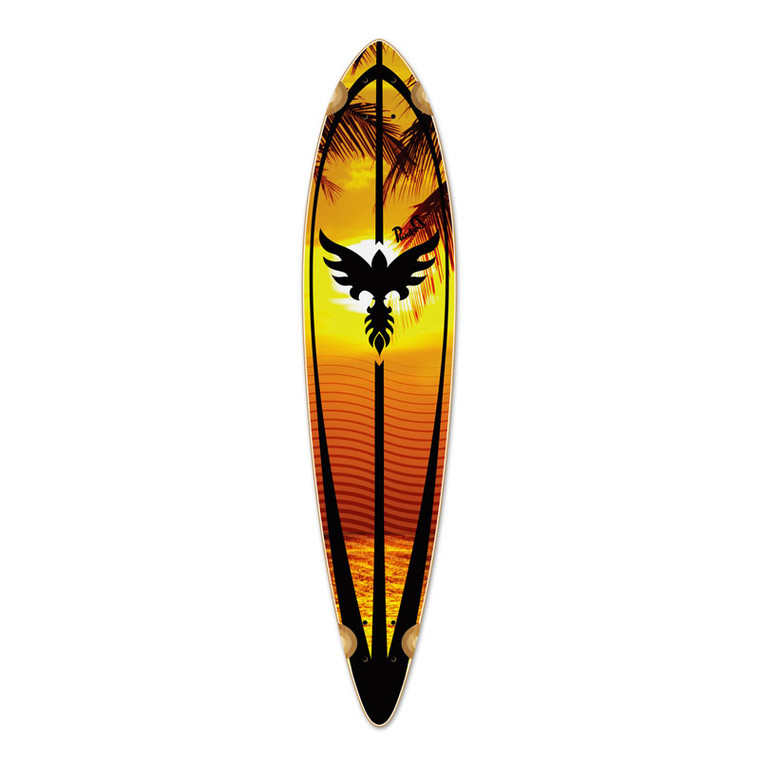 Pintail Sunset Longboard Deck