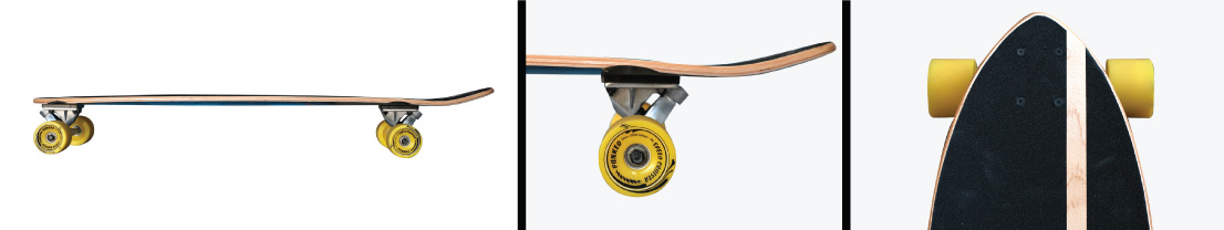 Kicktail Longboard