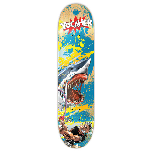 Graphic Skateboard Deck - Retro Series - Fishing