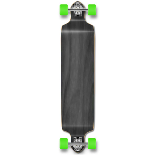 YOCAHER Drop Down Blank Longboard Complete - Stained Black