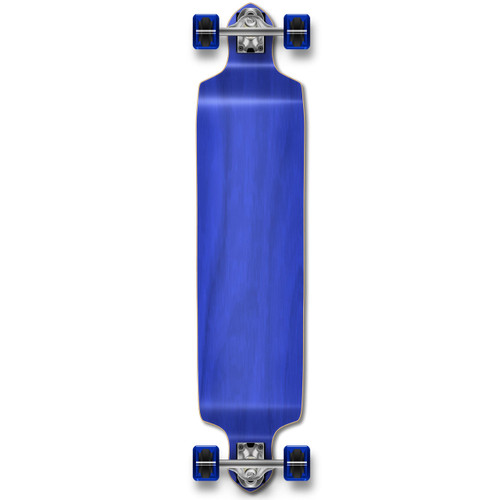 Drop Down Blank Longboard Complete - Stained Blue