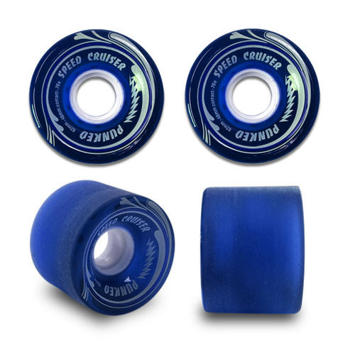 Speed Cruiser 62mm Longboard Wheels - Gel Blue