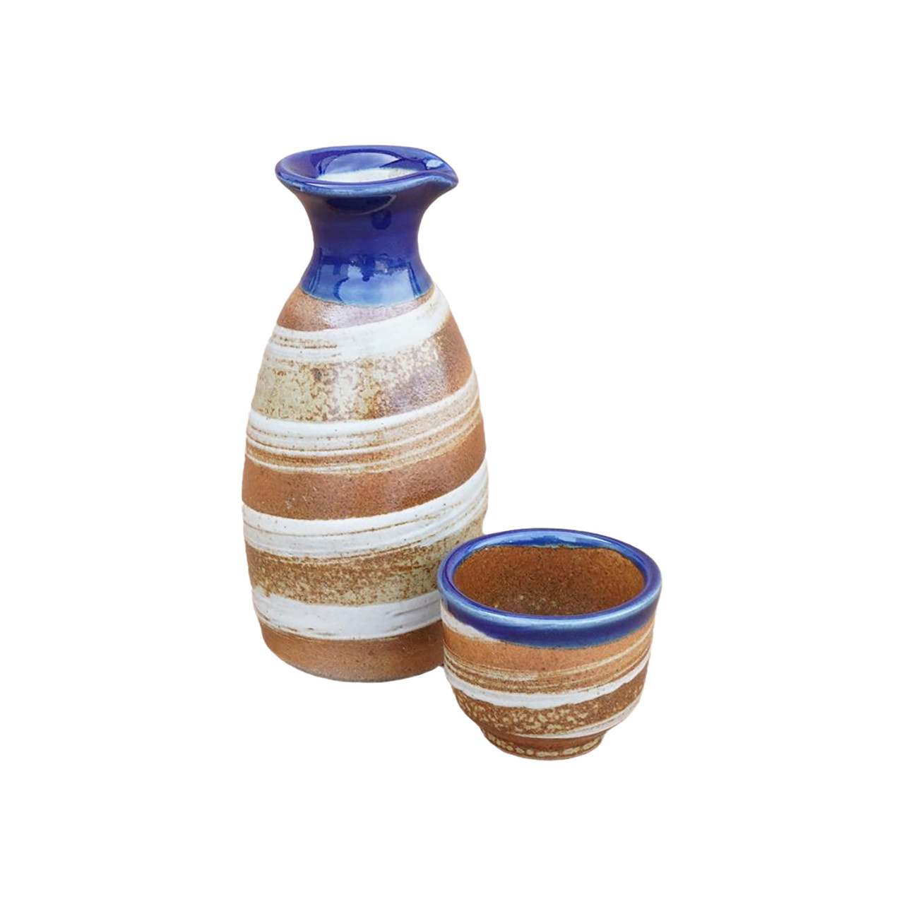 2 Piece Sake Bottle Set (270ml) - 3 color options