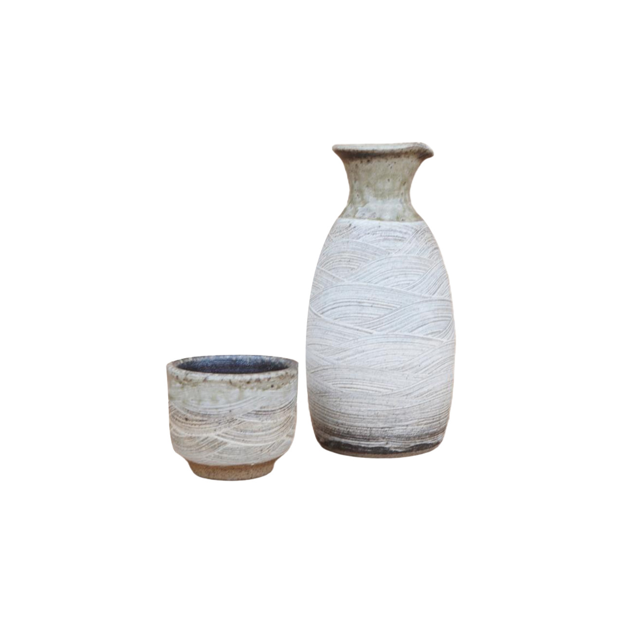 2 Piece Sake Bottle Set (270ml) - 3 color options