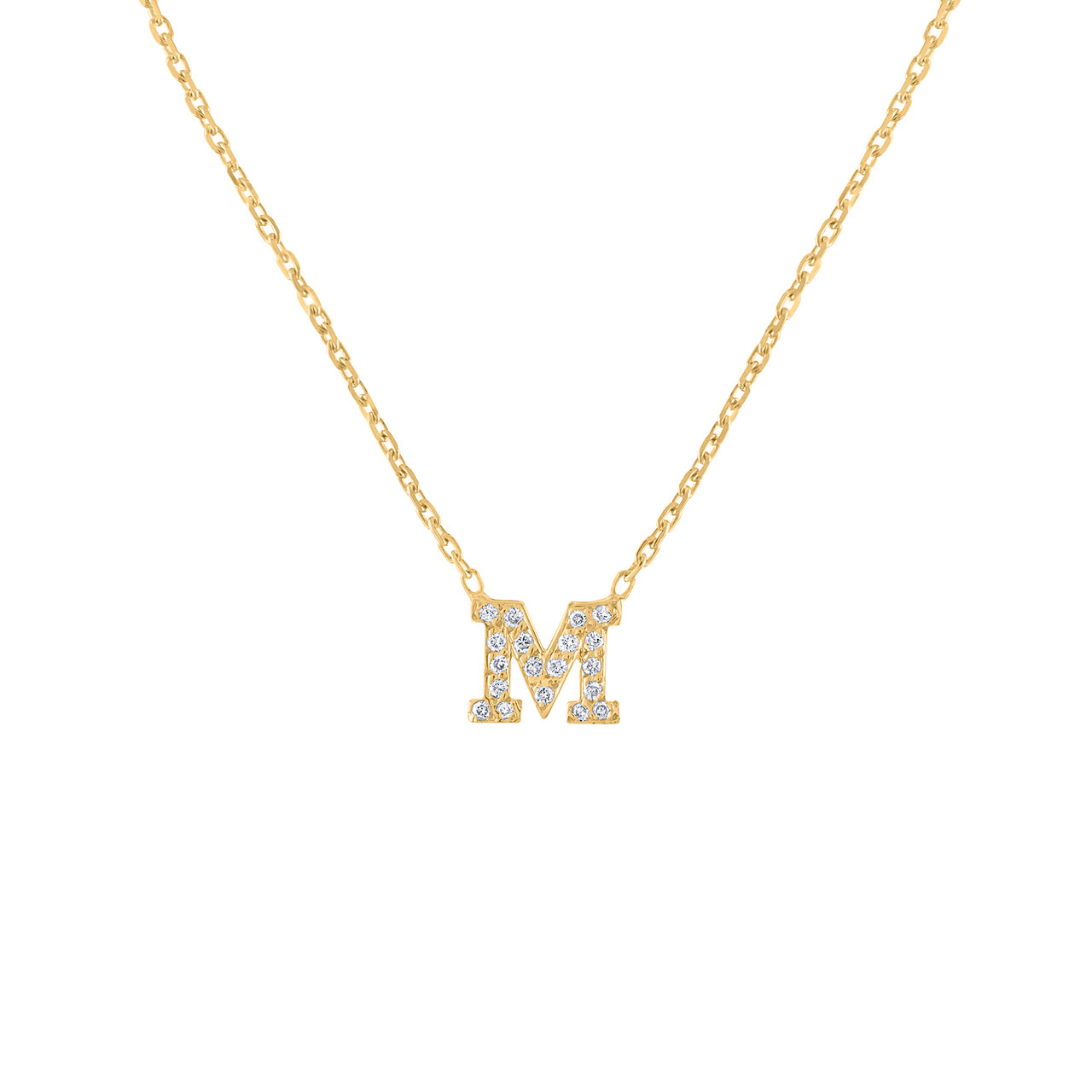 One letter necklace – Majorel Atelier