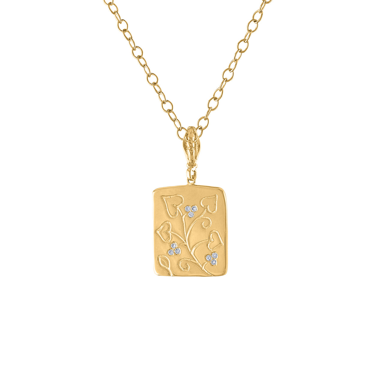 Rectangle Pendant Necklace - Walmart.com