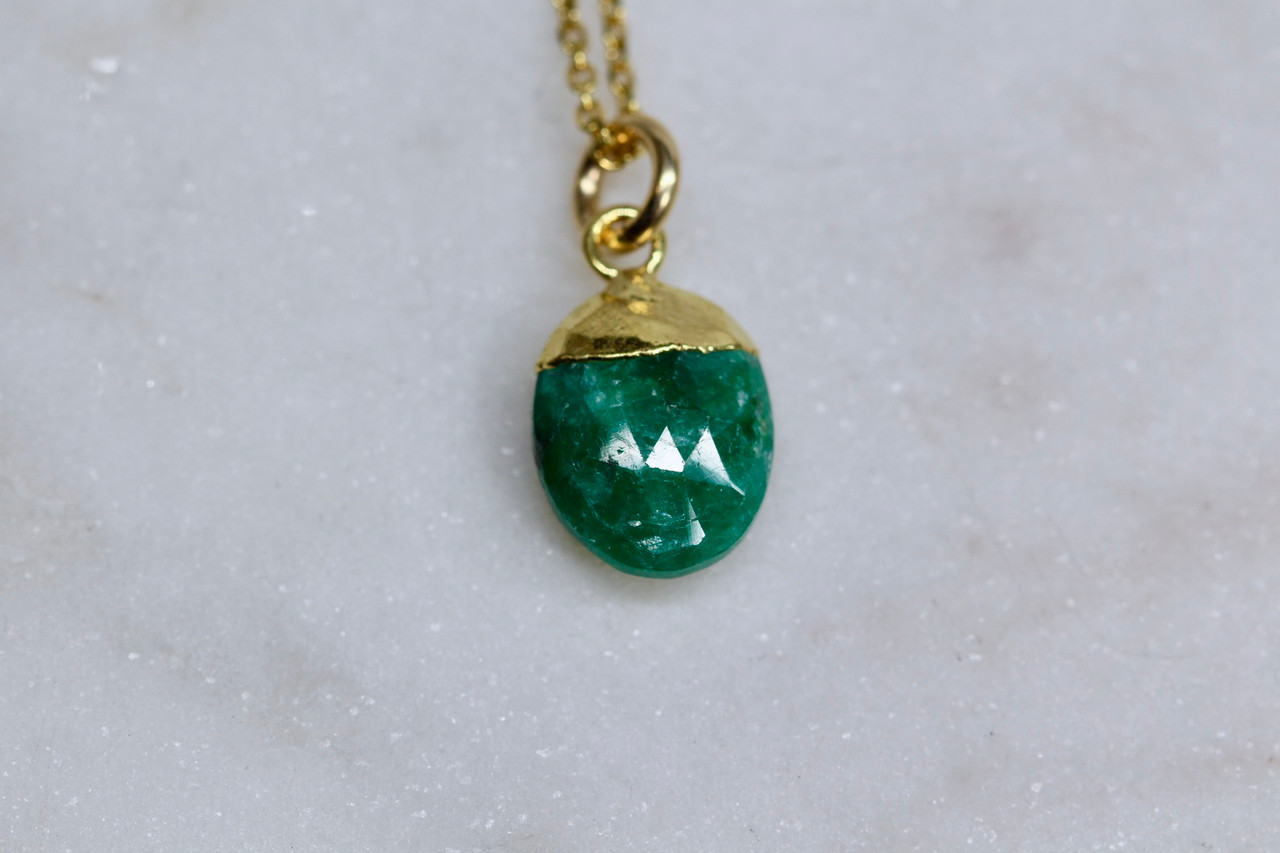 Green With Envy Necklace – STONE AND STRAND