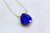 Unique Blue Gemstone Pendant