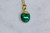Handmade 14K Yellow Gold Emerald Necklace