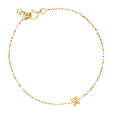 Letters with Love - Bracelet letter S gold, 49,00 €