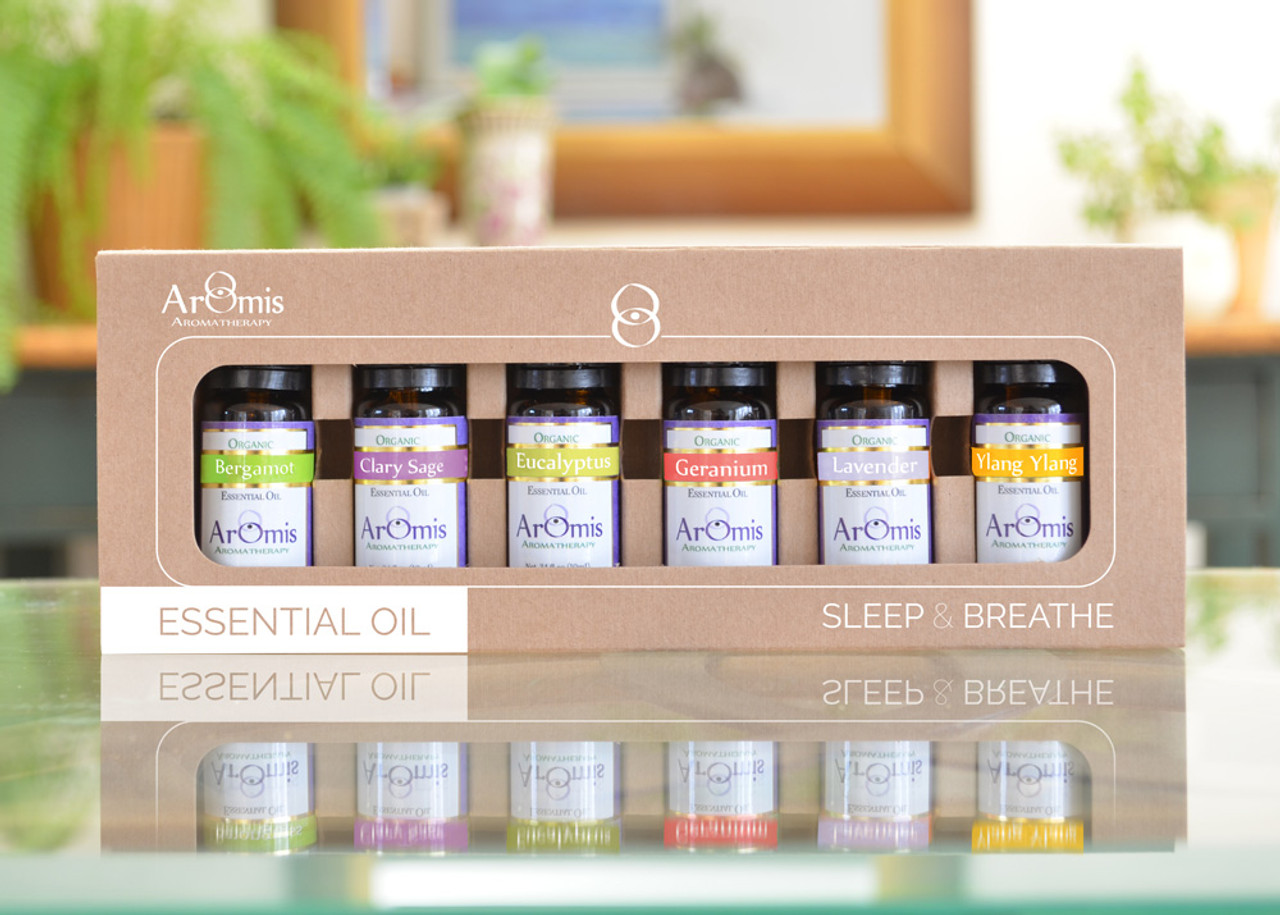 Certified Organic Sleep and Breathe - Essential Oil Kit