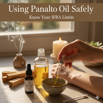 Using Palo Santo Oil Safely: Know Your IFRA Limits