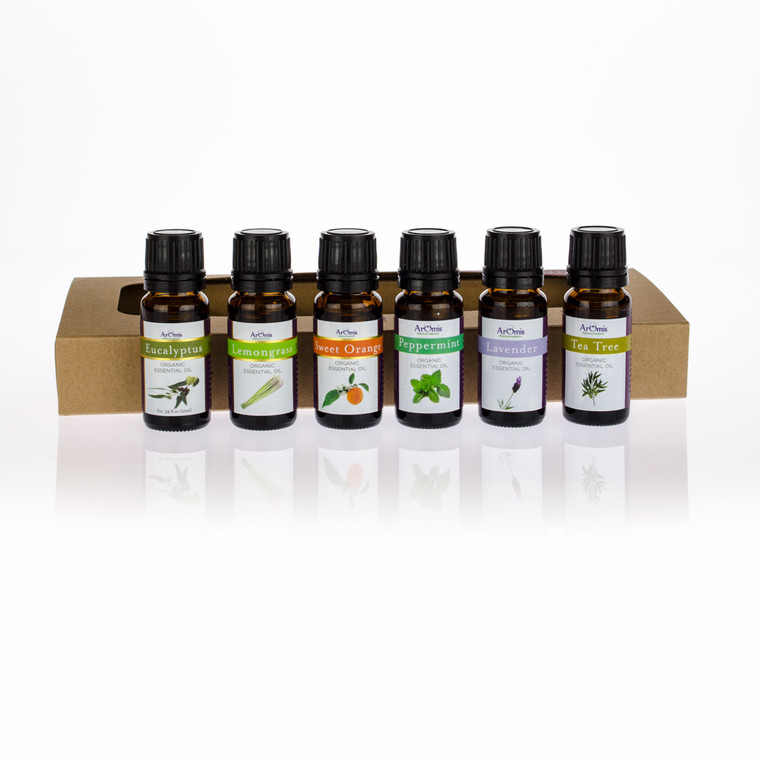 Basic 6 Essential Oils Kit | Usage and Health Benefits | ArOmis