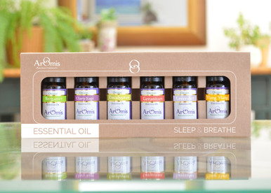 Certified Organic Sleep and Breathe - Essential Oil Kit | ArOmis