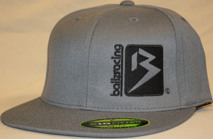 black fitted flat bill hats