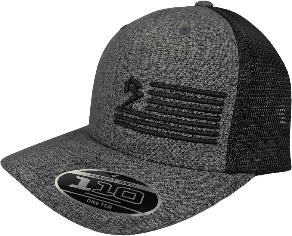 B FLAG FLEXFIT 110® MESH CAP – 2-TONE 