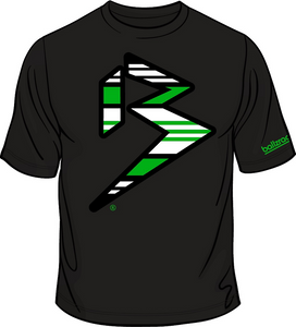 GRANDE BLITZ PREMIUM TEE - BLACK/LIME/WHITE