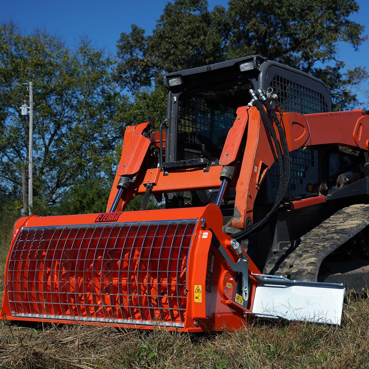 千田哲也『MONSTER SWEEPER type-LOAD』油彩 0603P 60HP Skid Steer Loader with Broom Attachment Skid Steer with