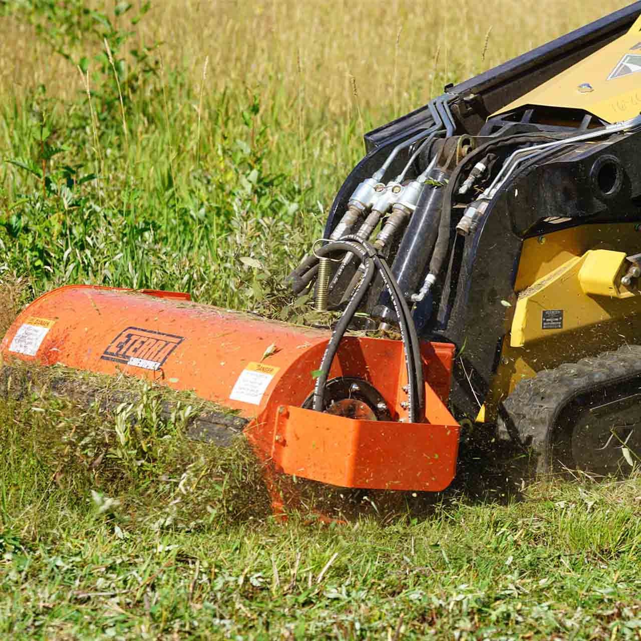 SIDEWINDER STALK & COMPACTセット Sidewinder Mini Skid Steer Brush Cutter | Eterra Attachments