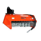 EX-40 Excavator Flail Mower - With Universal Rail Mount and Chain Guard EX-40 Excavator Flail Mower - With Universal Rail Mount and Chain Guard