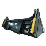 Back angle of cylinder in the 4 in 1 bucket Back angle of cylinder in the 4 in 1 bucket