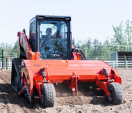 INTRODUCING THIS SUMMER’S HOTTEST ATTACHMENT: THE ETERRA BEACH MASTER — SKID STEER MOUNTED BEACH CLEANER & SCREENER