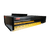 left angle view of the skid steer box grader attachment by Eterra
